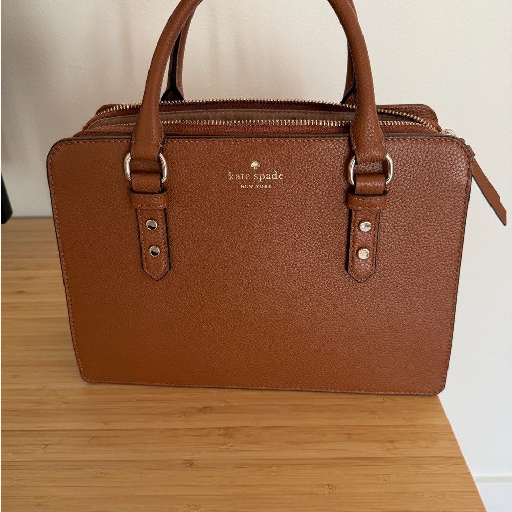 Kate Spade Tan Leather Handbag - Picture 4 of 7